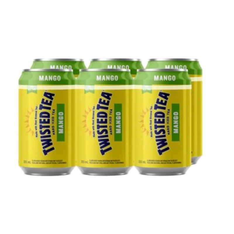 Twisted Tea Mango 6x355ml Cans